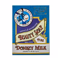 صابون شیر الاغ مرطوب کننده و کنترل کننده چربی Madam Ranee مدل Pure مناسب انواع پوست 100 گرم