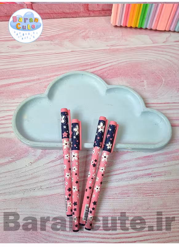 روان نویس فانتزی درب دار طرح گل