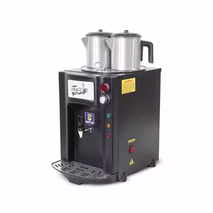 سماور صنعتی هوشمند پریمیوم برقی 2 قوری سلطان مدل SU-PA215