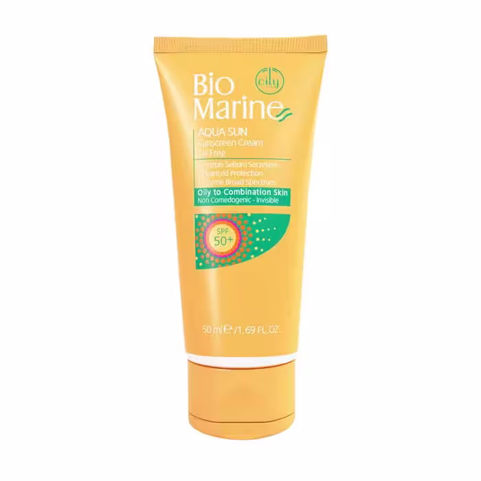 کرم ضد آفتاب فاقد چربی SPF50 بایومارین مناسب پوست های چرب