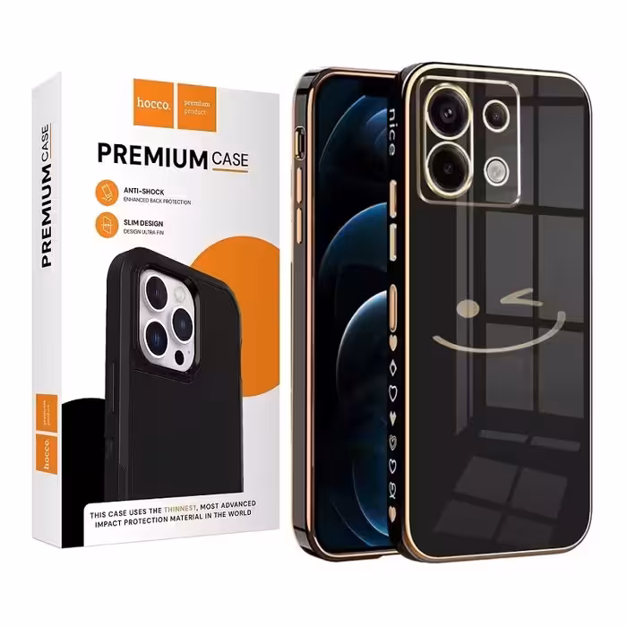 کاور هوکو مدل Smile مناسب برای گوشی موبایل شیائومی Redmi Note 13 Pro کد M9317