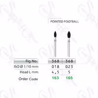فرز الماسی توربین تراش 4.5 / 5 میل POINTED FOOTBALL 368 تیزکاوان TEESKAVAN