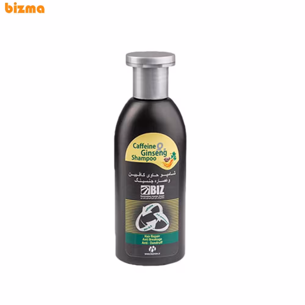 شامپو کافئین و عصاره جنسینگ بیز وزن 300 گرم