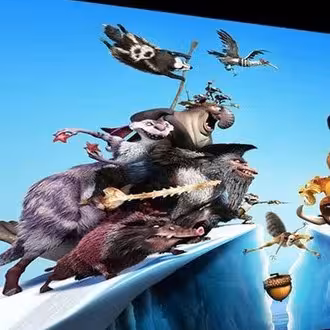 پرده نمایش برقی فایبر گلاس پروژکتور اسکوپ200 سانتی متر