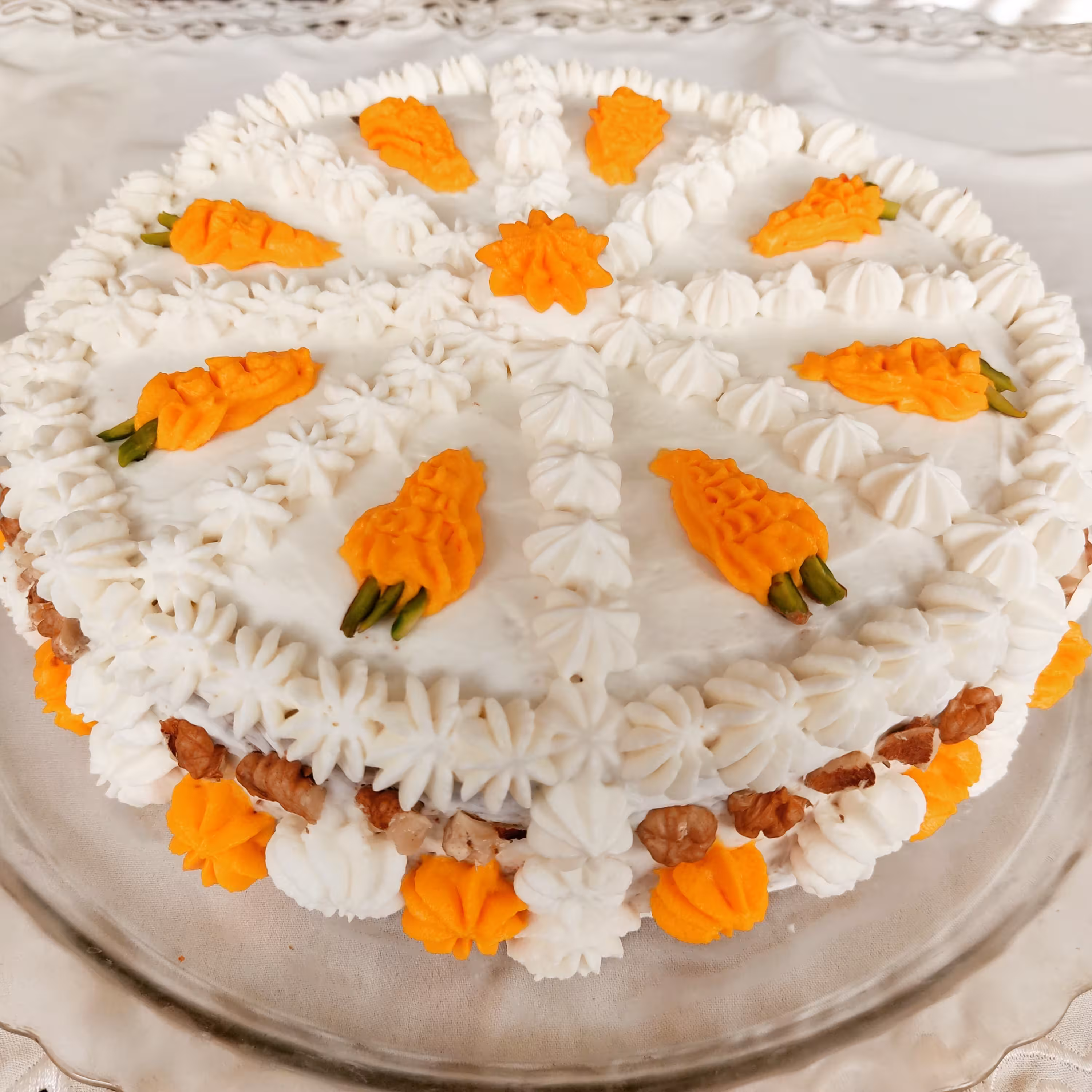 کیک هویج خونگی