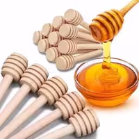 قاشق عسل چوبی