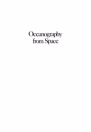 خرید و دانلود نسخه کامل کتاب Oceanography from Space