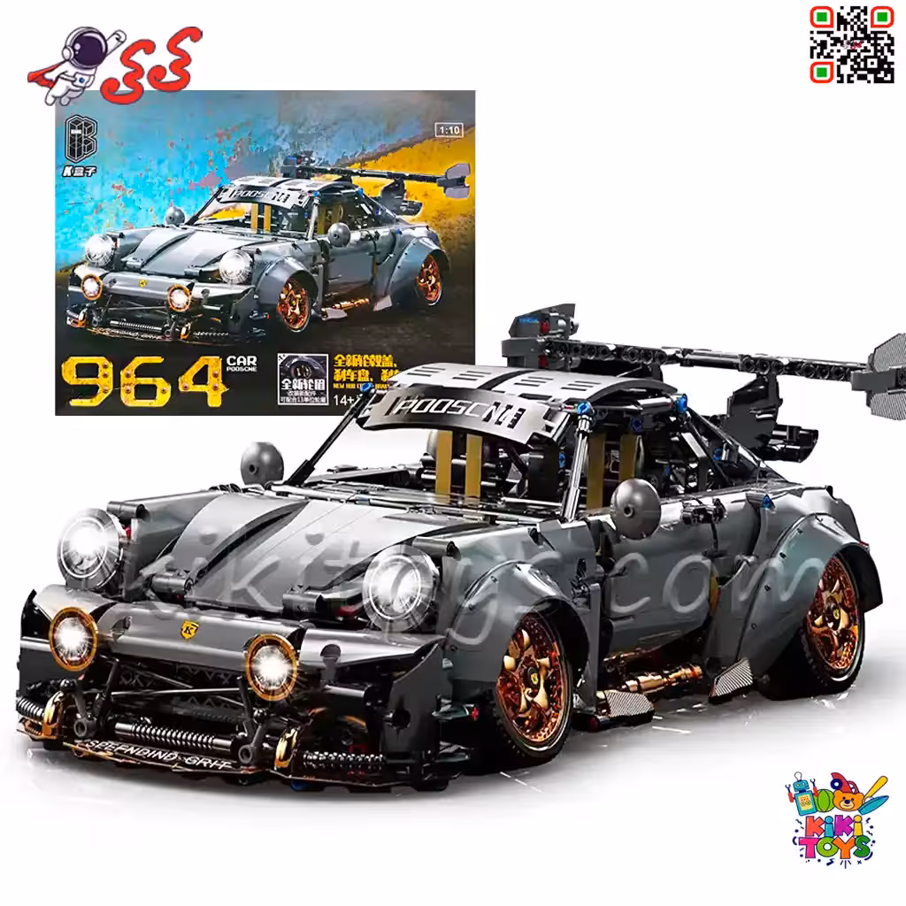لگو ماشین پورشه 964 کلاسیک اسپرت Porsche مدل Kbox 10220B