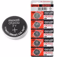 باتری سکه ای 5 عددی 2032 Maxell Lithum