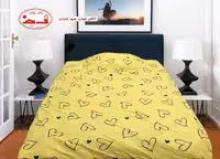 سرویس لحاف و روتختی دونفره قلب