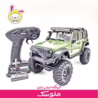 اسباب بازی کنترلی آفرود جیپ APEX شاسی فلزی شیب زن