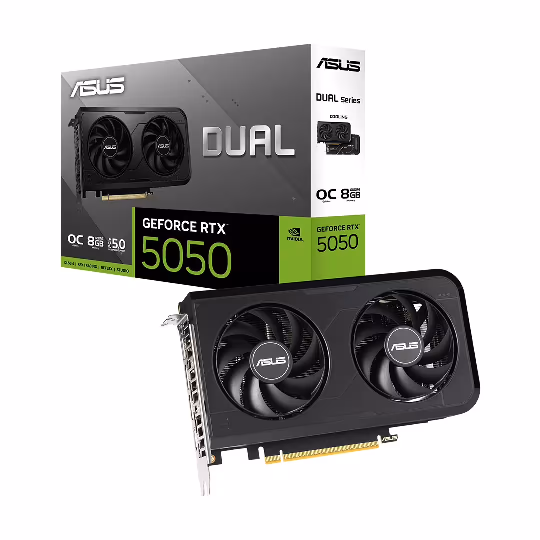 قیمت و خرید کارت گرافیک ایسوس مدل Dual Geforce RTX 5050 OC 8GB