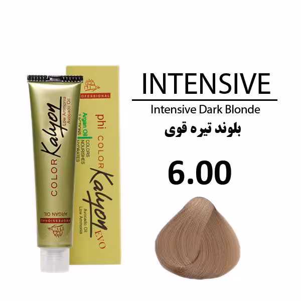 رنگ مو کالیون شماره 6.00 بلوند تیره قوی