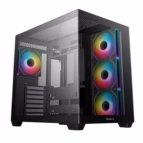 کیس دیپ کول CG530 4FAN BLACK