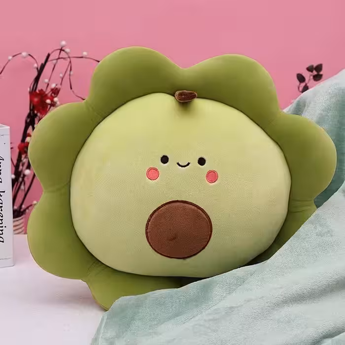 کوسن پولیشی طرح آووکادو   پتو