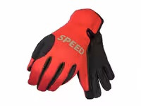 دستکش زمستانی دوچرخه Speed رنگ قرمز
