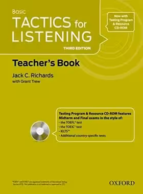 کتاب Tactics For Listening Basic Teachers Book - انتشارات دانشگاه آکسفورد