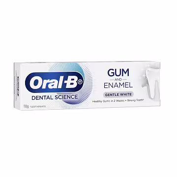 خمیردندان سفیدکننده لثه و مینای دندان اورال بی OralB حجم 110 گرم
