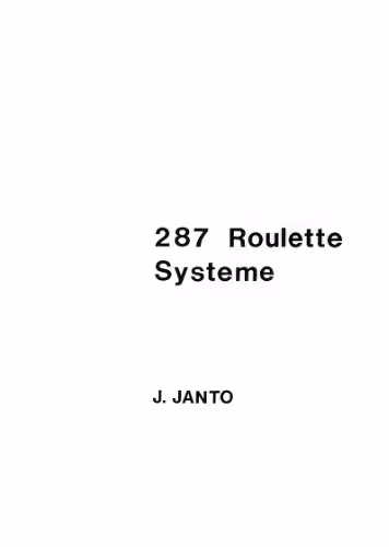 خرید و دانلود نسخه کامل کتاب 287 Roulette-Systeme