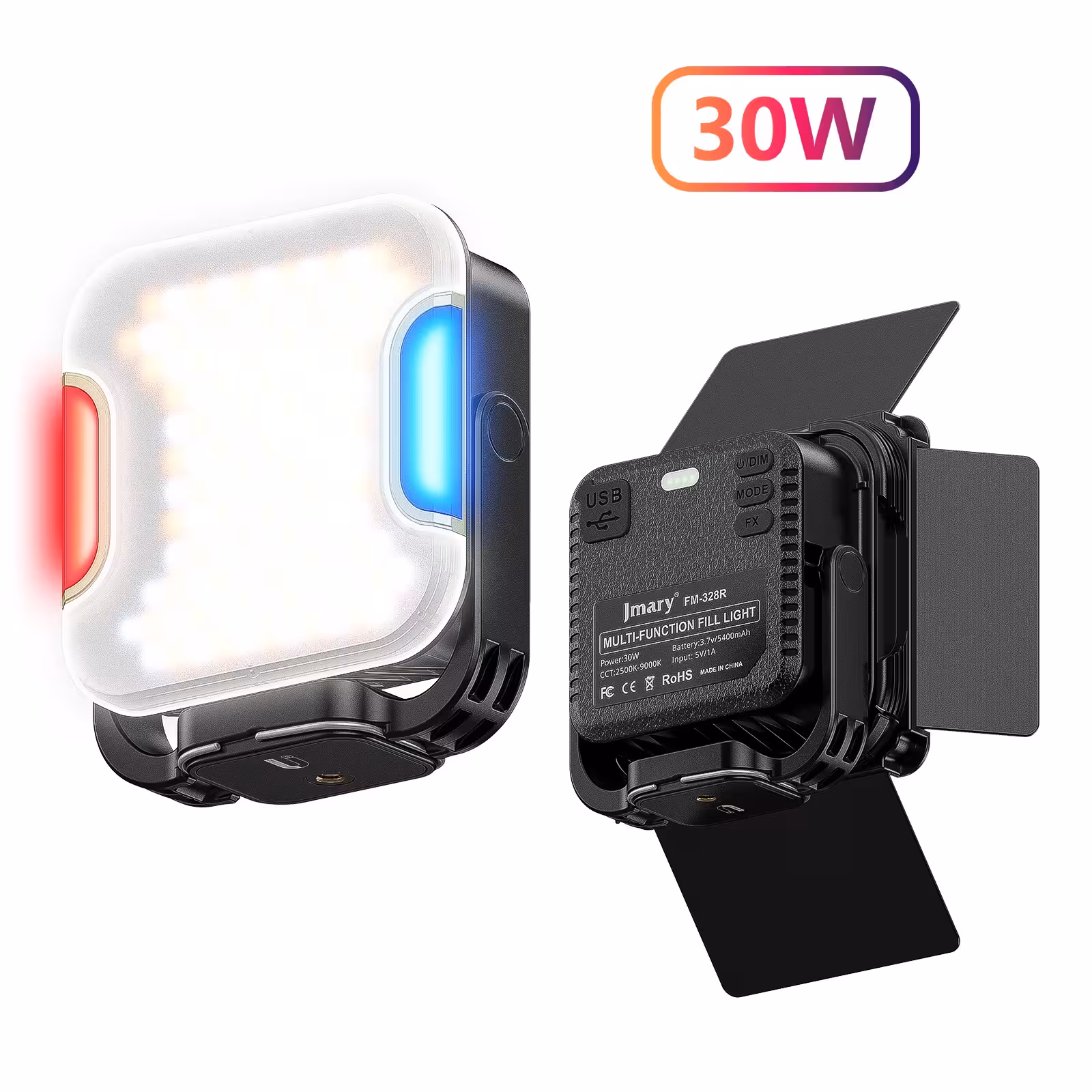 نور جیماری LED JMARY FM-328R شارژی پاوربانک مخصوص کمپ