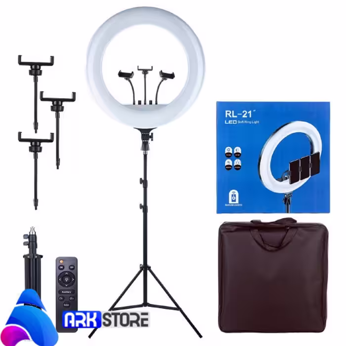رینگ لایت 54 سانتی RL-21 با پایه 2 متری