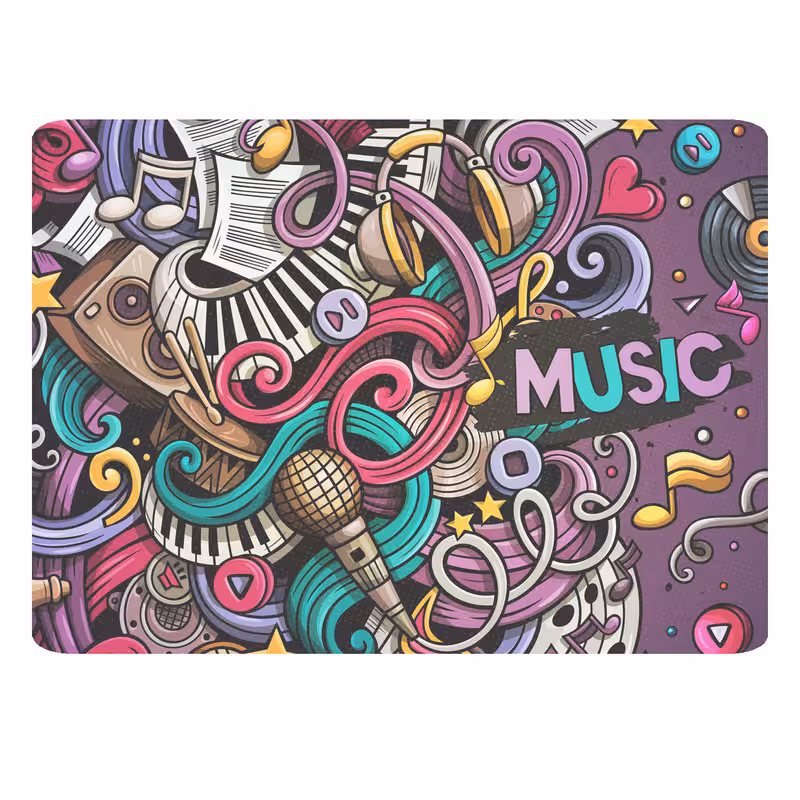 پد موس - پد ماوس  طرح music کد B6