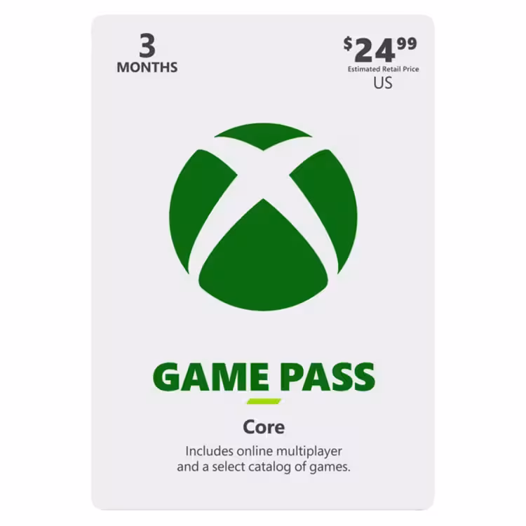 XBOX Game Pass Core / GOLD 3 Month