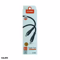 کابل تبدیل USB-C به USB-C نواکس مدل L116 به طول 1 متر-شارسل