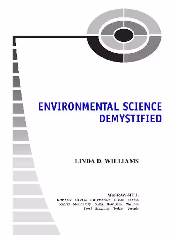 خرید و دانلود نسخه کامل کتاب Environmental Science Demystified