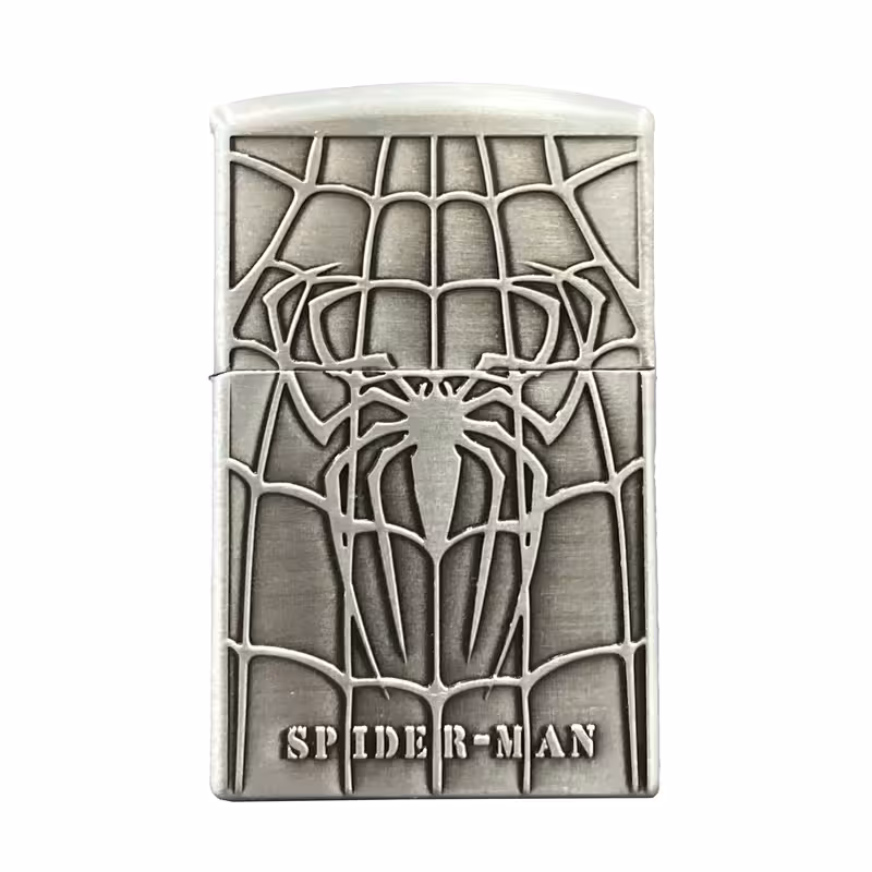 فندک گازی شعله ای طرح تار عنکبوتی