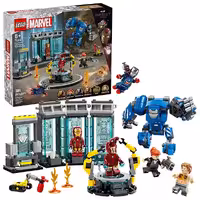 لگو مارول مدل 76315 آزمایشگاه آیرون‌من: تالار زره