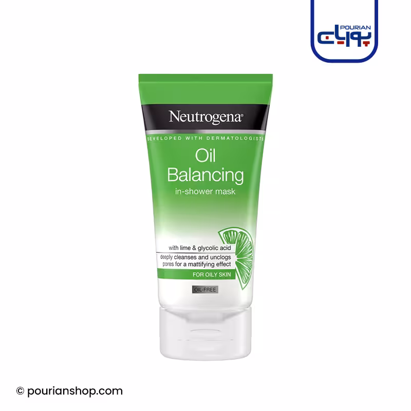 ماسک حمام کنترل کننده چربی نوتروژینا 150میل _ Neutrogena Oil Balancing In-Shower Mask