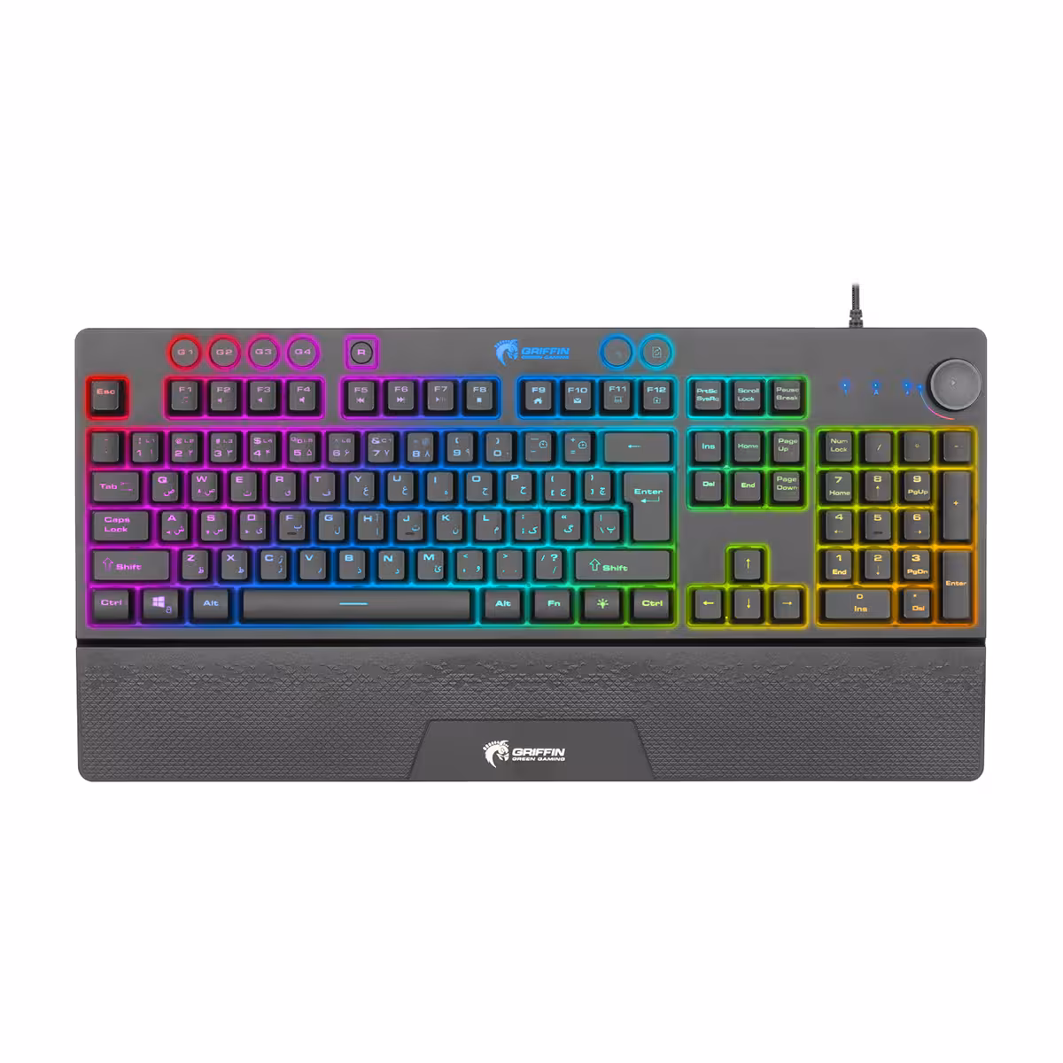 کیبورد گیمینگ گرین مدل GK703-RGB