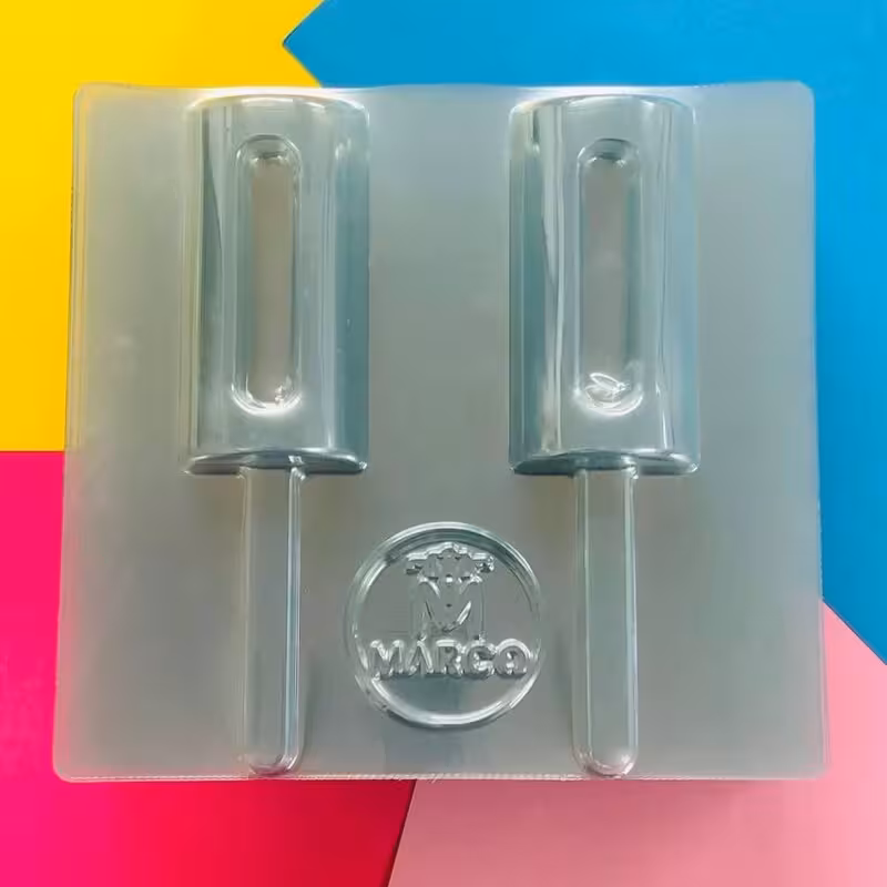 قالب طلقی بستنی خط دار فرورفته