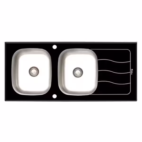 سینک داتیس شیشه ای مدل DSG122