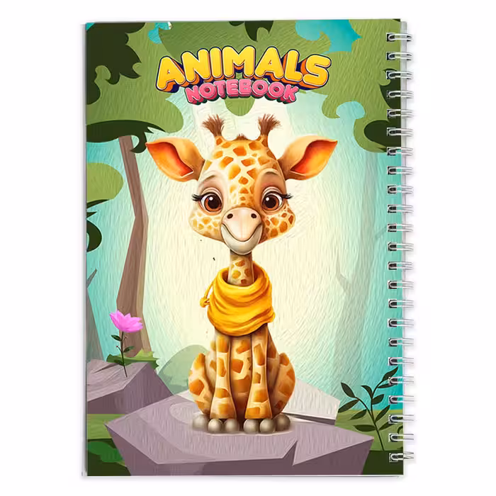 دفتر مشق زرافه