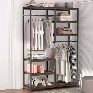 رگال لباس چوب و فلز کد روستیک  8516