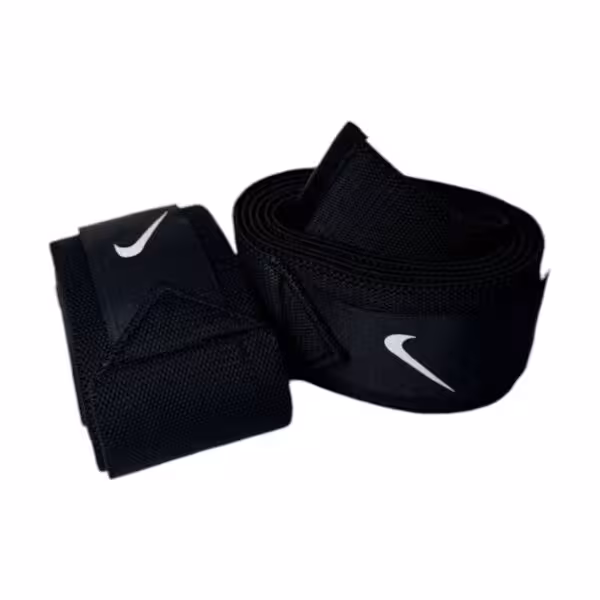 زانوبند بدنسازی مدل پارچه ای لبه چرمی بسته دو عددی