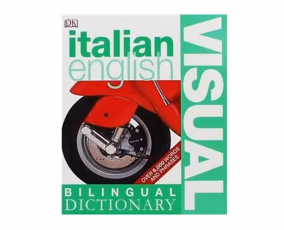 بایلینگوال ویژوال دیکشنری ایتالین | کتاب ایتالیایی Bilingual visual dictionary italian – english