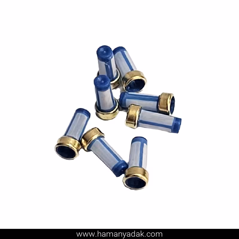 صافی سوزن انژکتور آبی بسته 4 عددی