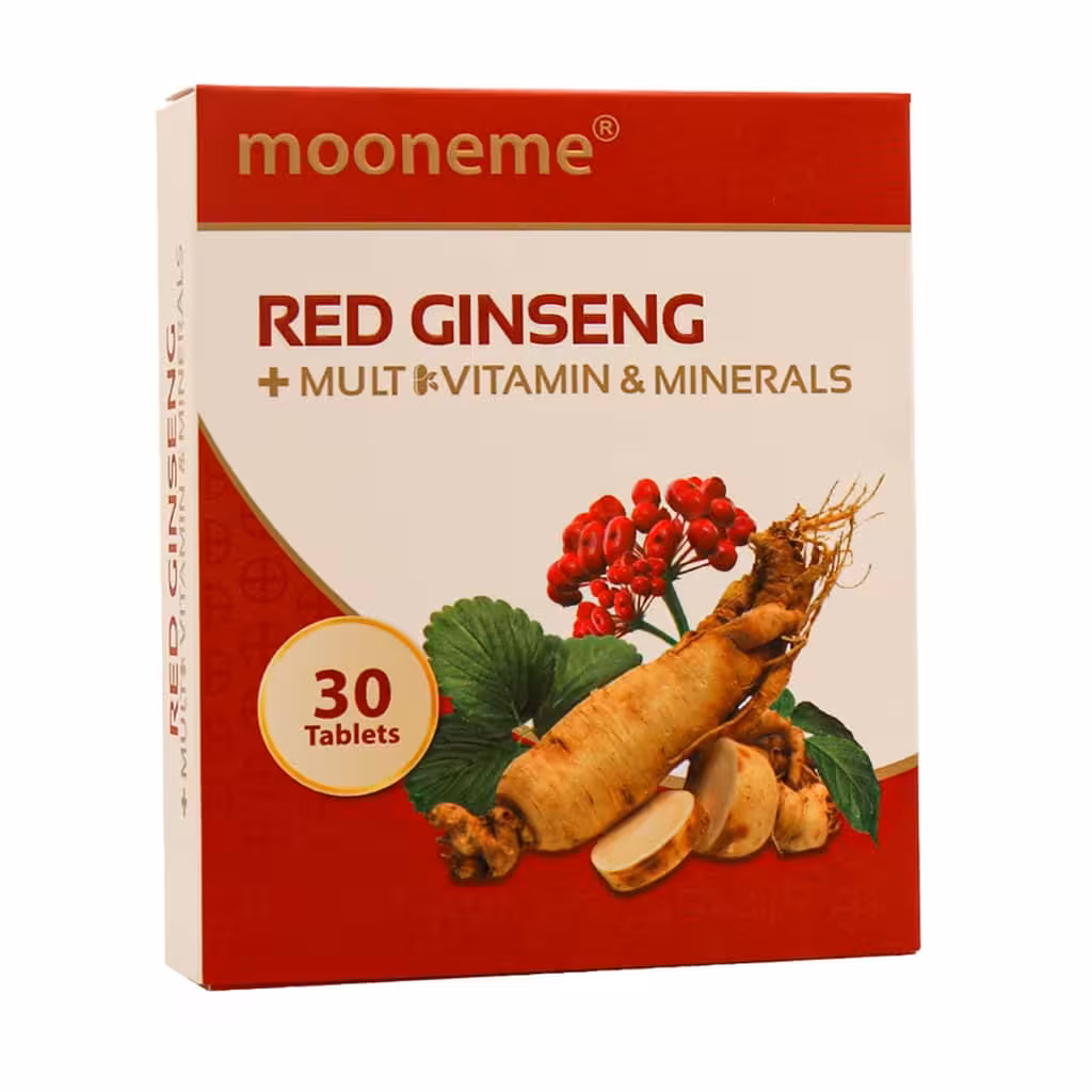 رد جینسینگ و مولتی ویتامین مینرال 30 عدد