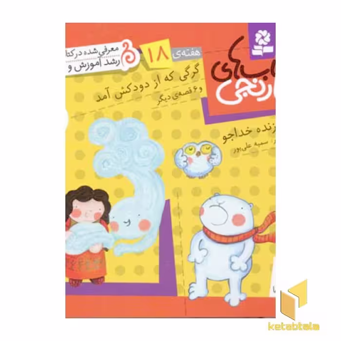 کتاب نارنجی (18) گرگی که از دودکش اثر فروزنده خداجو، انتشارات قدیانی