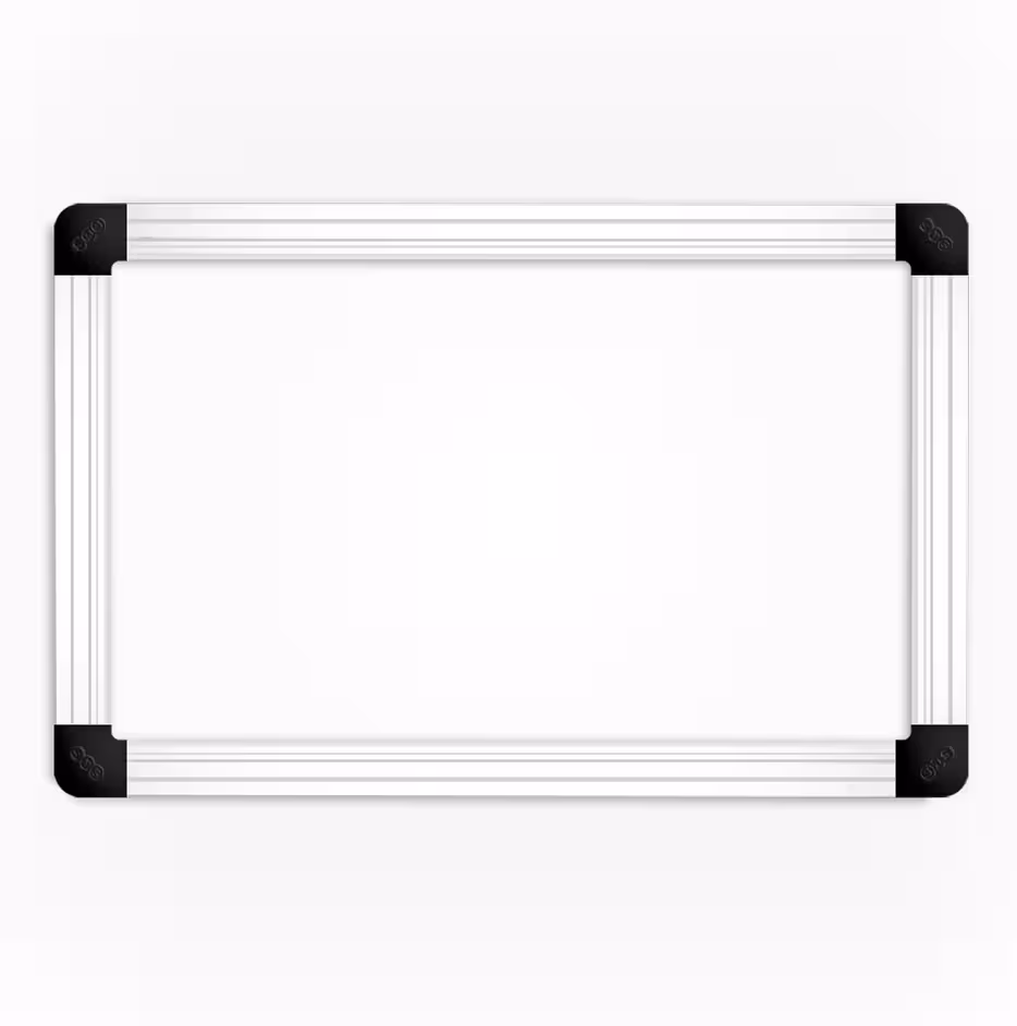 تخته وایت برد مغناطیسی دورو اس ام اس 50*70