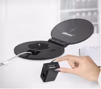 پریز توکار گرد اسمارت ملونی کد 10032