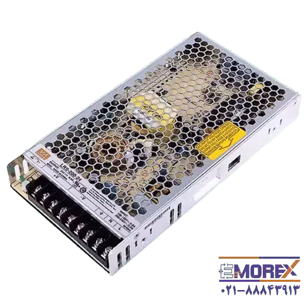 منبع تغذیه 24 ولت 8.8 آمپر مینول | MEAN WELL مدل LRS-200-24