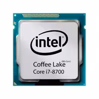 پردازنده مرکزی اینتل Coffee Lake Core i7-8700