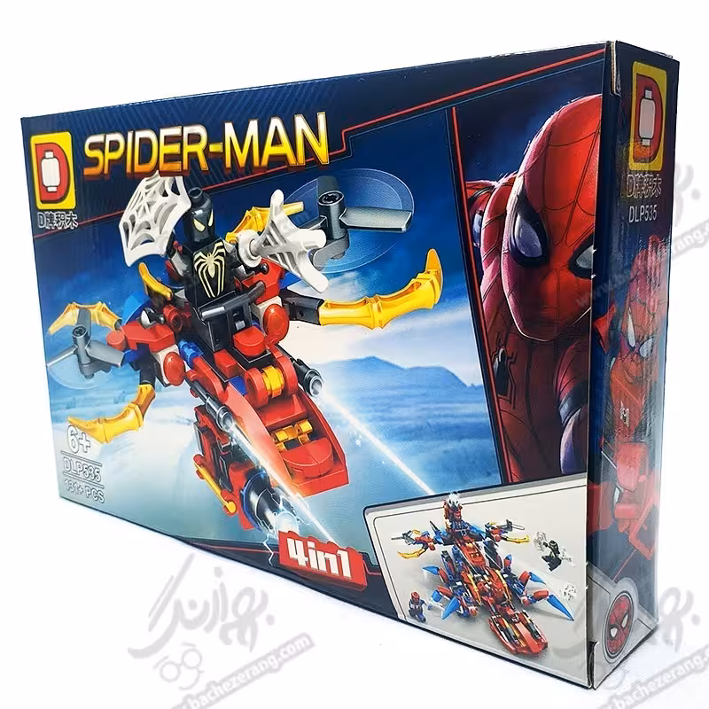 لگو بلک اسپایدر من 131 تکه