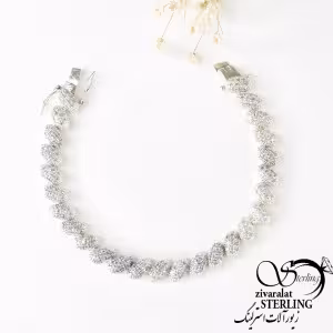 دستبند نقره زنانه کد4823