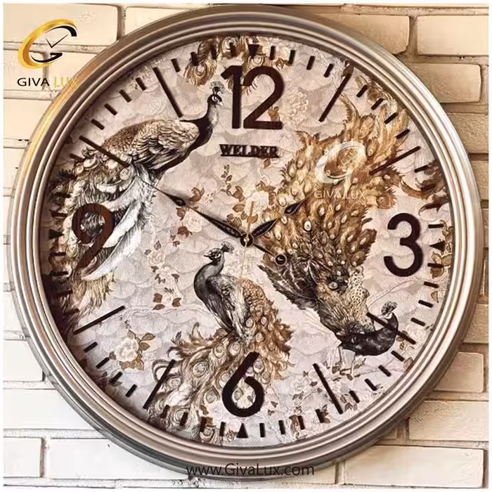 ساعت دیواری اورجینال ولدر PVC کافی| کد رفرنس 7017