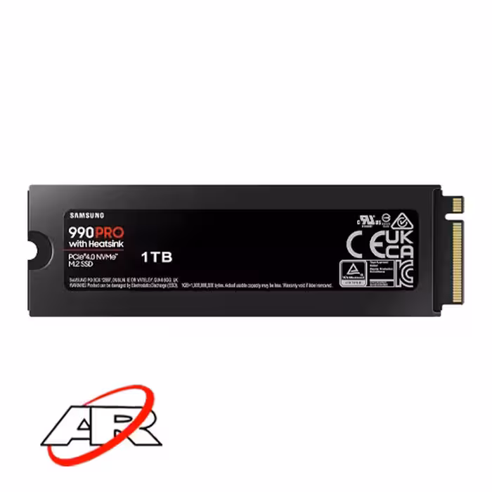 حافظه اس اس دی سامسونگ مدل NVMe M.2 990PRO with Heatsink ظرفیت 1 ترابایت